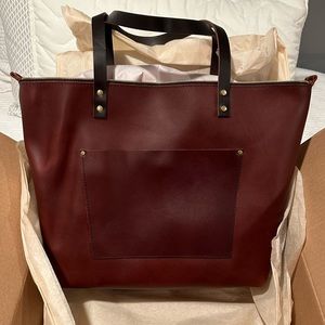 Portland Leather Oversized Tote